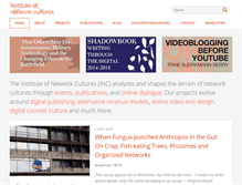 Tablet Screenshot of networkcultures.org